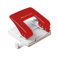 PERFORADOR METALICO FABER CASTELL U20 ROJO