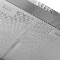 CAMPANA EXTRACTORA MECANICA 24 PULGADAS INOX
