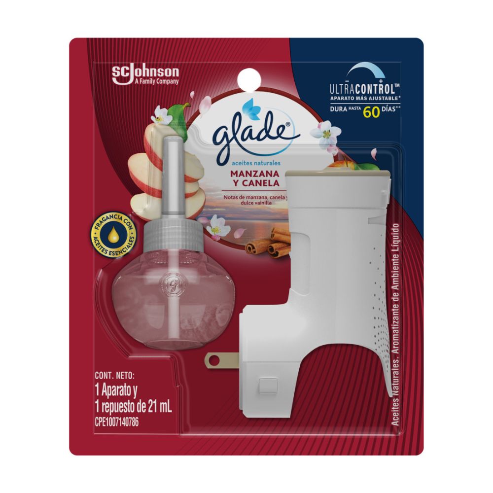 Glade Aceites Naturales Manzana & Canela