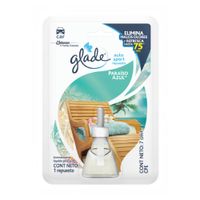 Repuesto de ambientador para automóvil Paraíso Azul 7ml