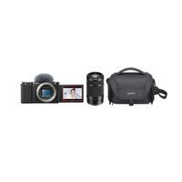 Kit: Cámara ZV-E10 + Lente SEL55210 + Funda De Transporte