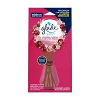 Ambientador Glade Varitas Alegria floral y frutos Rojo 100ml