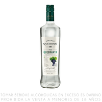 Pisco SANTIAGO QUEIROLO Quebranta Botella 750Ml