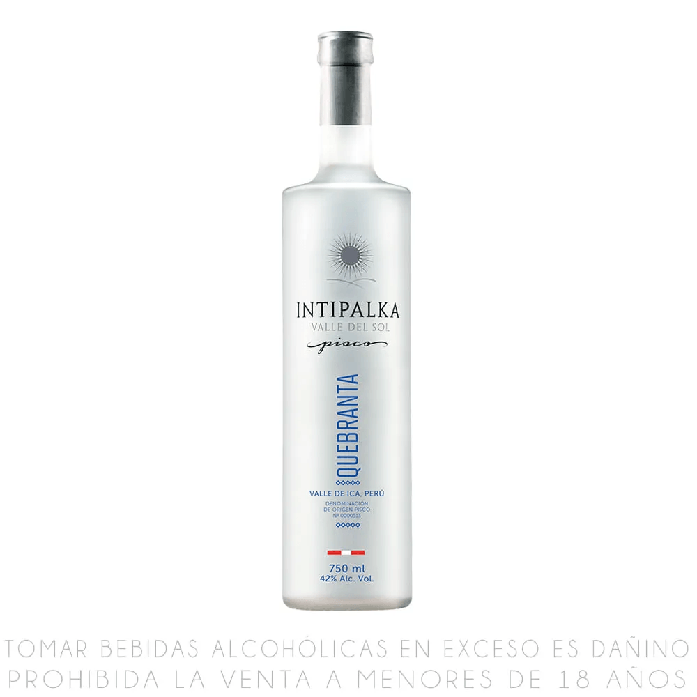 Pisco INTIPALKA Quebranta Botella 750ml