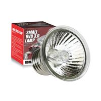 Foco pequeño de luz UVB para reptiles tropicales 50 watt