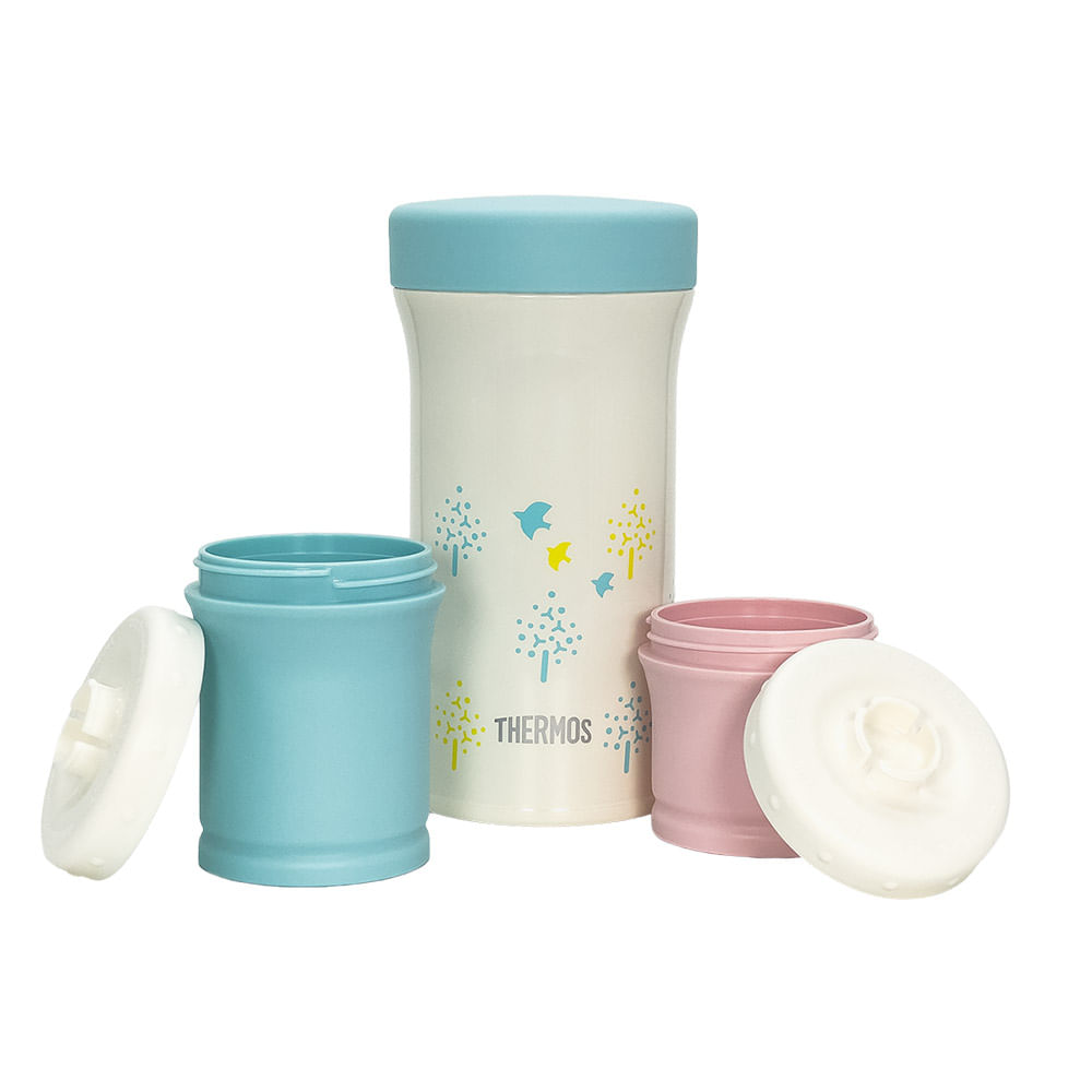 THERMOS BABY JAR TERMO PARA COMIDA PARA NIÑOS 220 ML CELESTE