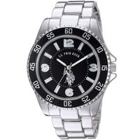 Reloj U.S. Polo Assn. USC80515 Analógico para Hombre Plateado Negro