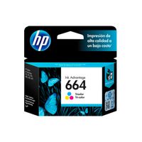 Tinta Hp F6v28al (664) Tricolor