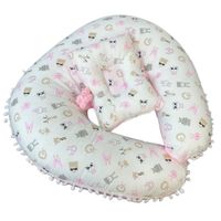 Cojin / almohada  De Lactancia Con Almohada 60x60 niña tela premium