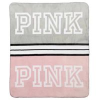 MANTA LOGO PINK VICTORIA’S SECRET SHERPA