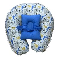 Cojin / almohada  De Lactancia Con Almohada 60x60 niño tela premium