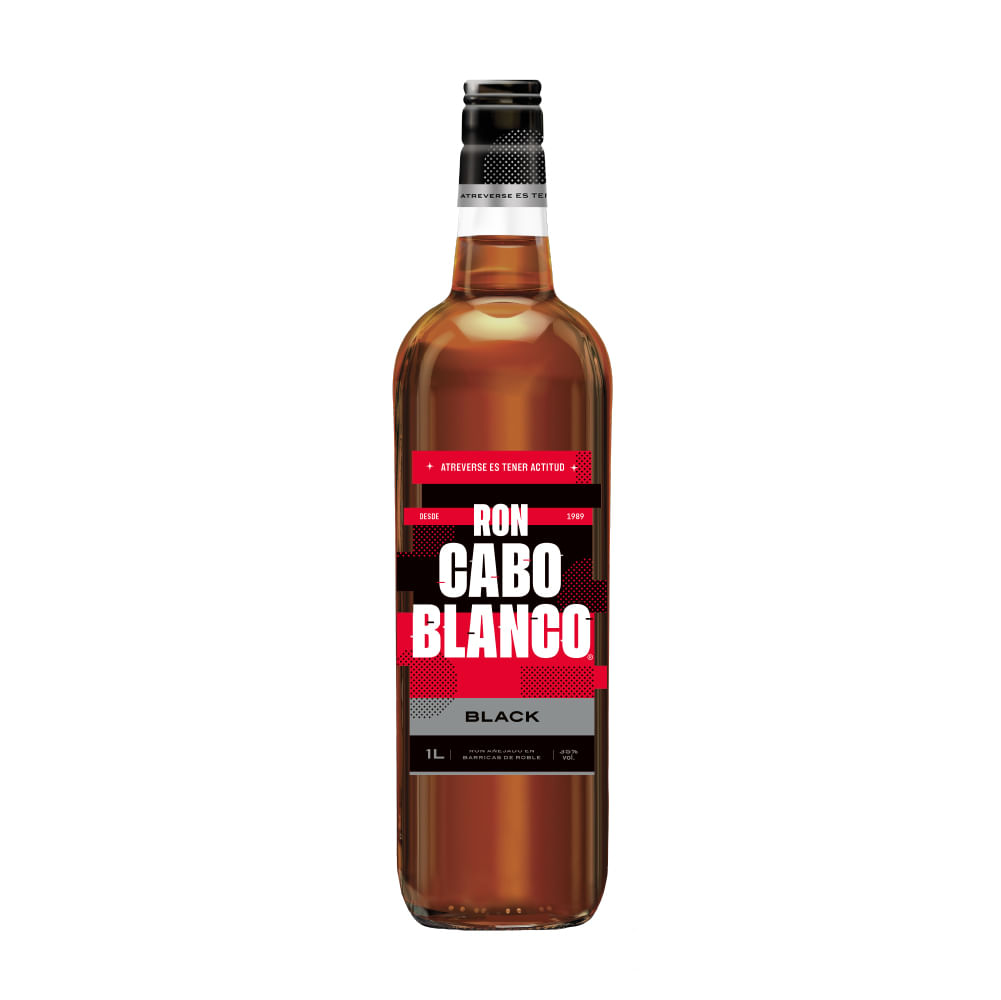 Ron CABO BLANCO Black Botella 1L