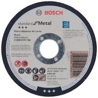 Disco de Corte Standard For Metal Bosch 115X2.5X22.23Mm
