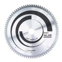Disco de Sierra Bosch 10"" 60D Corte Preciso Multimaterial