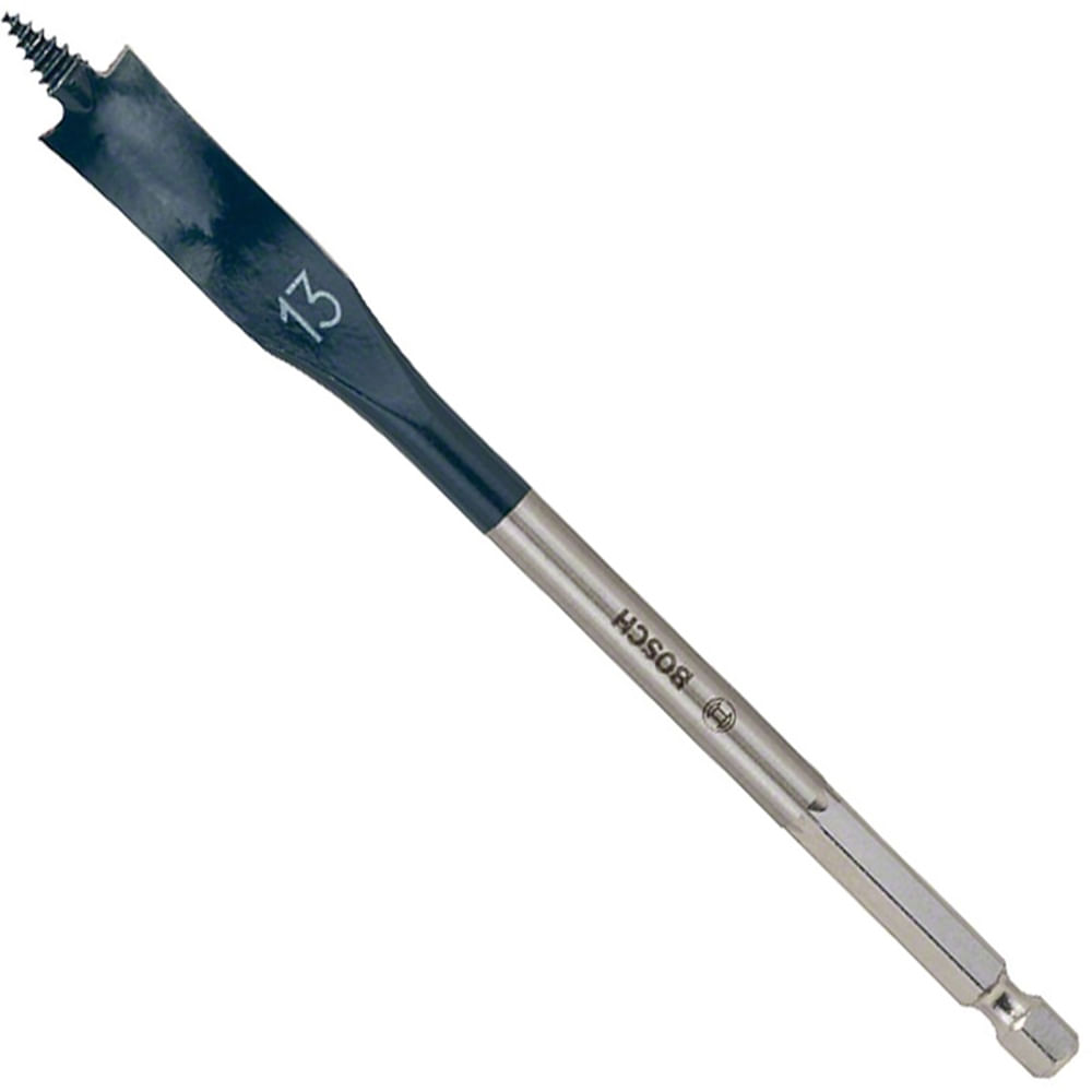 Broca de Paleta para Madera Bosch 1/4"" Hexagonal 13 × 152 mm