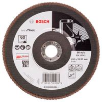 Disco Flap Best For Inox 180Mm G.60 Curvo Bosch