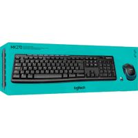 Teclado & Mouse MK270 Inalámbricos Confort