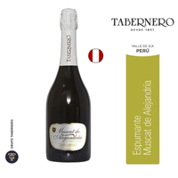 Espumante TABERNERO Muscat de Alejandría Botella 750ml