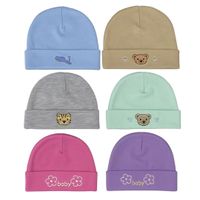 Pack 3 Gorro De Bebé Algodón Para Niña 3 Meses a 1 Año