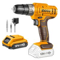 Taladro atornillador inalambrico 12v Ingco CDLI1218