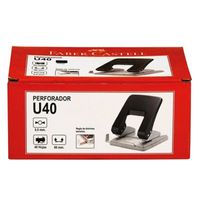 PERFORADOR METALICO FABER CASTELL U40 NEGRO