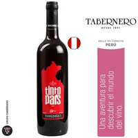 Vino TABERNERO Tinto País Botella 750ml