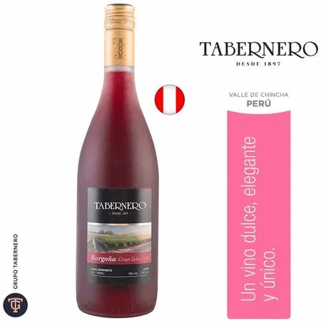 Vino TABERNERO Gran Seleccion Borgoña Botella 750ml
