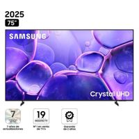 TELEVISOR SMART TV SAMSUNG 75” 4K ULTRA HD CRYSTAL UHD U8000F UN75U8000FGXPE 2025