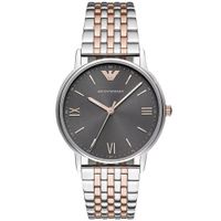 Reloj Emporio Armani Kappa AR11121 Para Hombre Acero Inoxidable Dial Gris