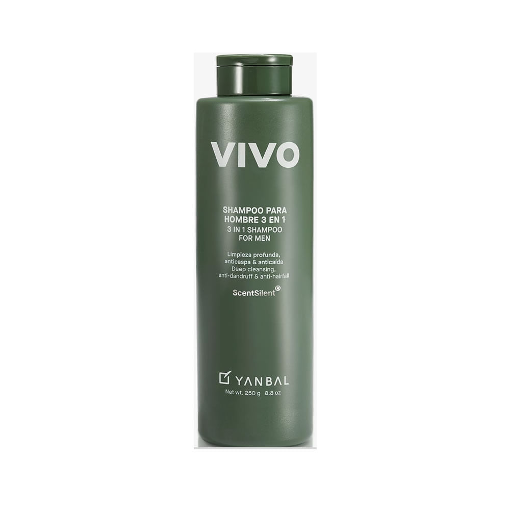Shampoo Triple Acción Vivo de Yanbal 250g