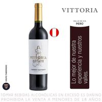 Vino VITTORIA Cabernet Sauvignon Botella 750ml