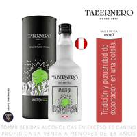 Pisco TABERNERO La Botija Italia Tubular Botella 750ml