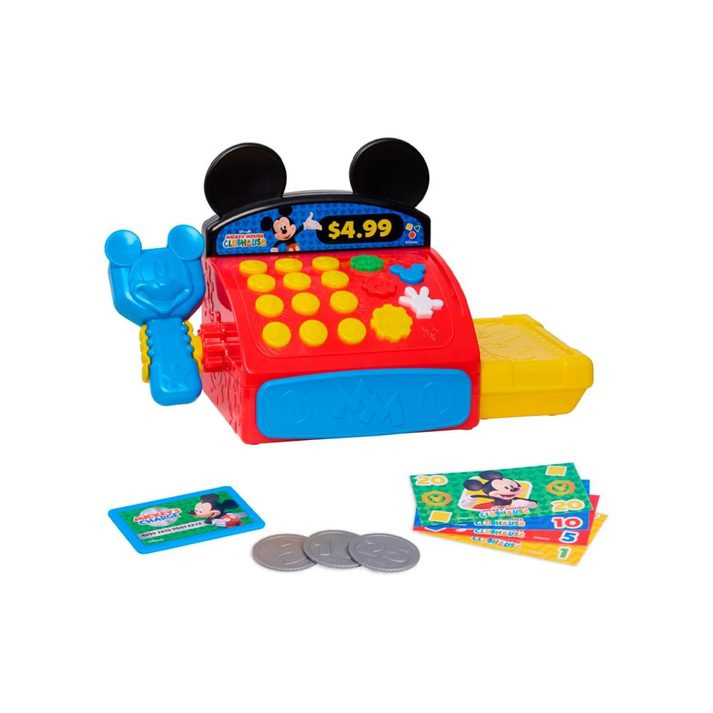 Disney Jr Mickey Mouse Clubhouse Caja Registradora Y Sonido