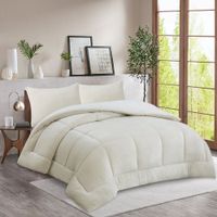 Edredon Pv26 Flannel Sherpa V1/V4 Beige King