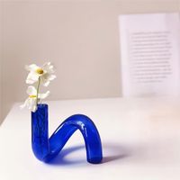 Adorno Vidrio Azul 12Cm