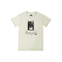 Polo Manga Corta Batman Sketch Graphic - Beige-Talla M