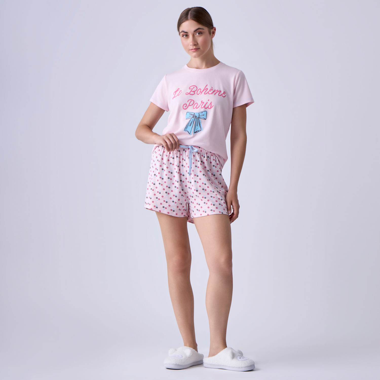 Short Pijama Mujer Hypnotic Algodón