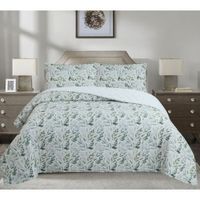 Cubrecama Pv26 Print Sherpa Hojas Wc Queen