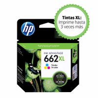 Tinta HP 662XL Tricolor