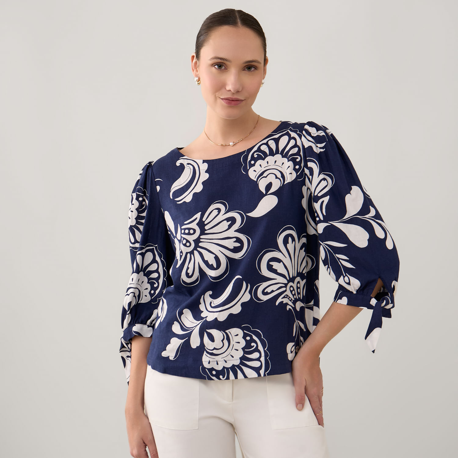Blusa Mujer Madison Lazo