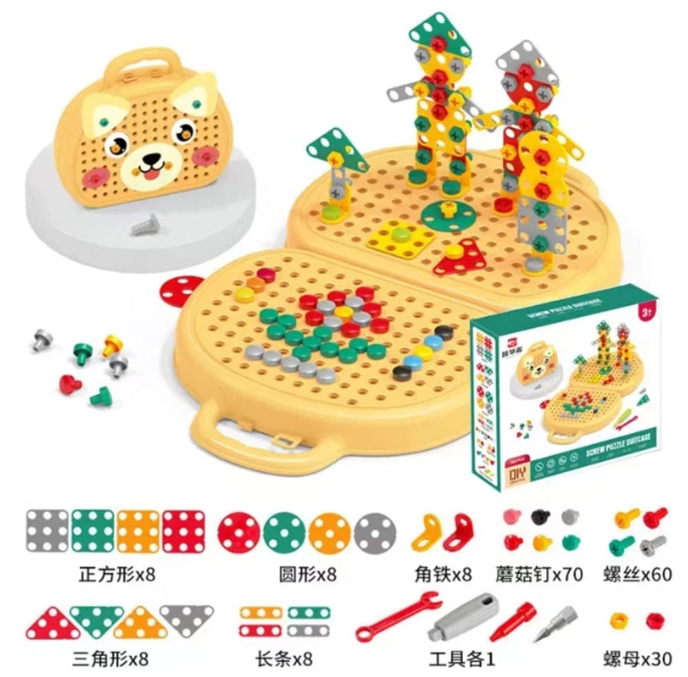 Juguete rompecabezas de mosaico creativo kit de creatividad 3D juguete - OFERTON!