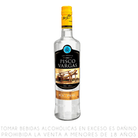 Pisco VARGAS Puro de Ica Botella 750ml