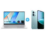 Combo Laptop Asus VIVOBOOKS S5507Q Snapdragon X Plus 1TB 16GB QUALCOMM ADRENO + Celular Xiaomi REDMI
