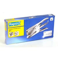 ENGRAPADORA METALICA CLASICA RAPID K1 PLATEADO T/ALICATE