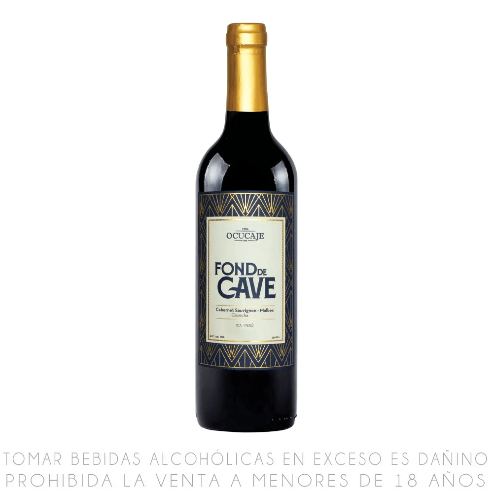 Vino OCUCAJE Fond de Cave Cabernet Sauvignon Malbec Botella 750ml