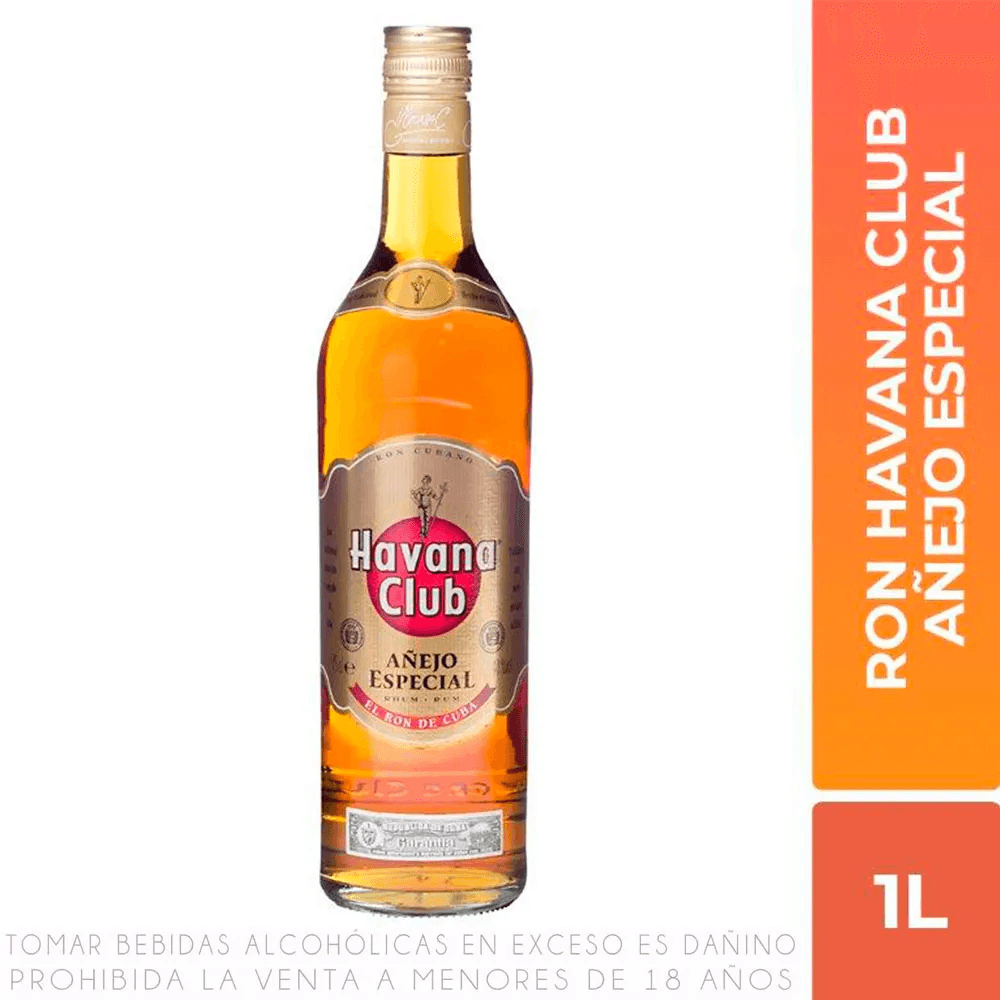 Ron HAVANA CLUB Añejo Especial Botella 1L