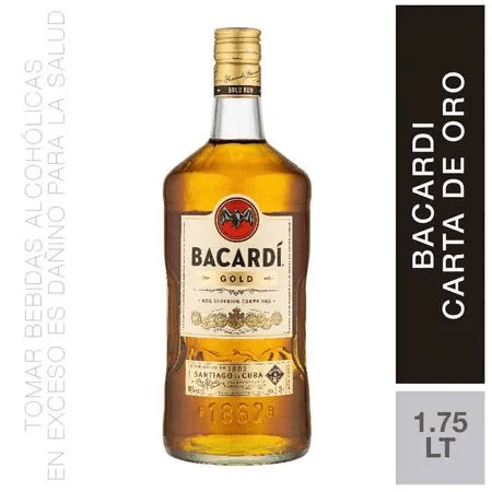 Ron BACARDI Carta Oro Botella 1.75L