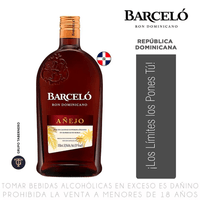 Ron BARCELO Añejo Botella 1.75L