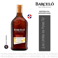Ron BARCELO Añejo Botella 750ml
