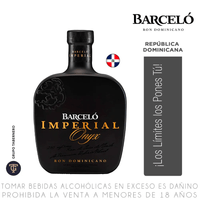 Ron BARCELO Imperial Onyx Botella 750ml